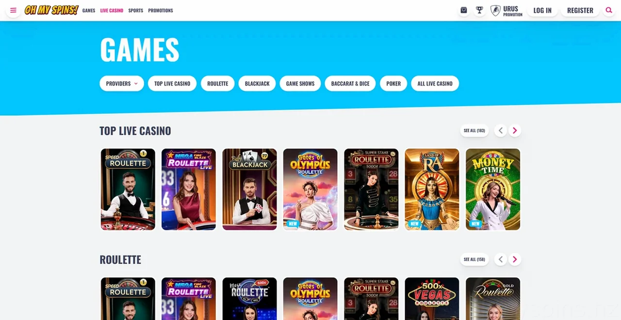 Ohmyspins Casino Casino