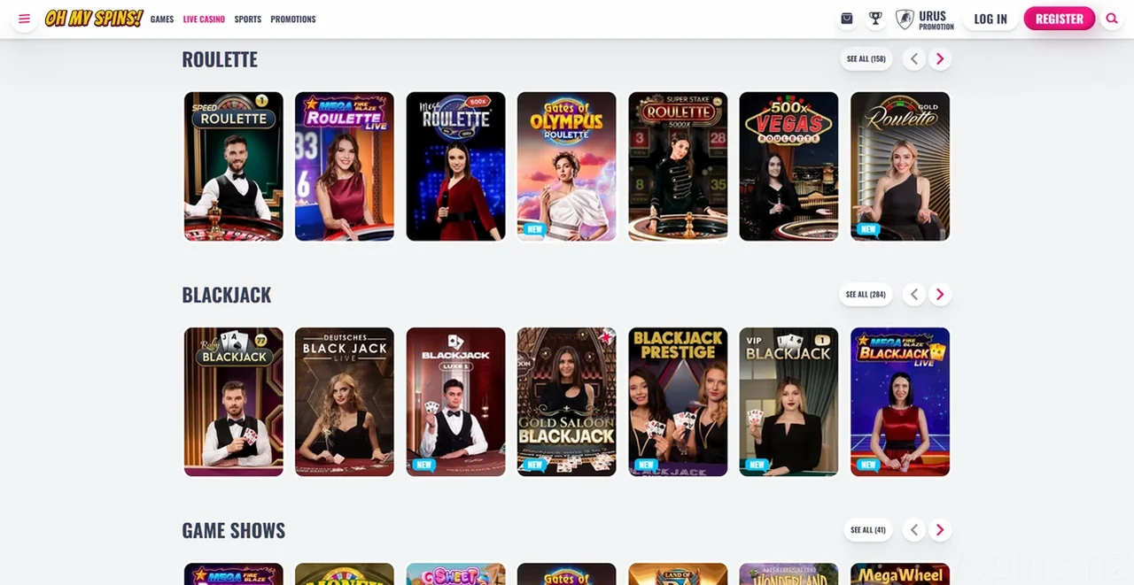 Ohmyspins Casino Casino